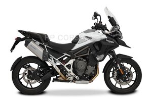 ※車検対応 TRIUMPH TIGER 1200 GT RALLY Pro Explorer 2022～2024 スリップオンマフラー HP CORSE エイチピーコルセ