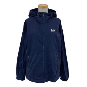 NB279-12 HELLY HANSEN ヘリーハンセン ナイロンジャケット ジップアップ ジャケット アウター 上着 羽織り ネイビー 紺 レディース M