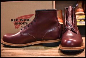 【11EE 箱付 未使用 18年】レッドウィング 9411 ベックマン ブラックチェリー フェザーストーン プレーントゥ ブーツ redwing HOPESMORE