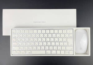 ☆★美品★☆Apple/Magic Key Board & Mouse　アップル　マジックキーボード＆マウス　ワイヤレス！★☆