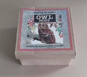 OWL HOOT フクロウ 鳴き声 笛 イギリス製