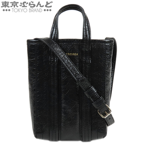 101744961 バレンシアガ BALENCIAGA フォンホルダー 693793 ブラック レザー 2WAY ハンドバッグ ショルダーバッグ レディース