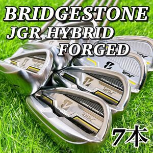 BRIDGESTONE TOUR B ブリヂストン　ツアーB JGR ハイブリッド フォージド アイアン　7本セット