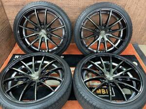 ◆美品!!M.T.S.Japan TA-12HA M-techno◆20×8.5J+44 139.7-6H◆225/40-20◆200系ハイエース/レジアスエース/NV350/E25キャラバン◆Mテクノ