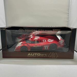 O【売り切り】AUTOart RACING DIVISION TOYOTA GT1 TS020 LeMans 3 1:18 フィギュア 