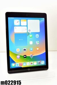 白ロム SIMフリー au SIMロック解除済 Apple iPad5 Wi-Fi+Cellular 32GB iPadOS16.7.7 スペースグレイ MP1J2J/A 初期化済 【m022915】