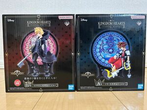 一番くじ　キングダムハーツ　KINGDOM HEARTS [A賞　ソラ　スタチュー & ラストワン賞　ロクサス　スタチュー] 2個セット　新品・未開封