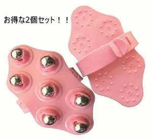 新品★マッサージローラー★セルライト除去★セルローラー★グリーン★ダイエット★シェイプアップ★リンパ★むくみ解消★お得な2個セット