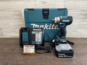 009▼未使用品▼makita マキタ 充電式インパクトレンチ TW300DRGX バッテリ２個+充電器付