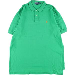 古着 ビッグサイズ ラルフローレン Ralph Lauren POLO by Ralph Lauren 半袖 ポロシャツ メンズXXXL /eaa322549