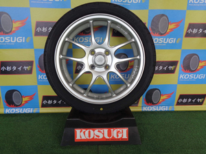 エンケイチューニング　PF01　5J-16　4H100　+45　グッドイヤー　LS2000HBII　165/50R16　中古セット　神奈川県