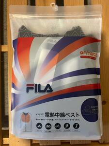 ニッキー 電熱ベスト Mサイズ FILA ブラック 532260 BLK M