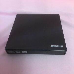 BUFFALO USB2.0用 外付けポータブルDVDドライブ DVSM-PN58U2V-BK 中古品 [動作確認済み、ケーブル付属]