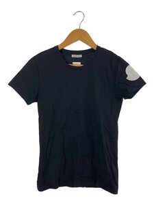 MONCLER◆Tシャツ/S/コットン/BLK/T-SHIRT GIROCOLLO