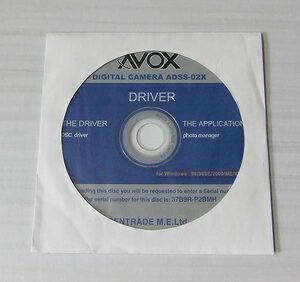 AVOX ADSS-02X ドライバCD