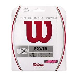 ★ Wilson テニスストリング[SYNTHETIC GUT POWER 16](PINK) 新品！★