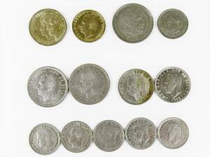 スペイン 古銭 まとめ13枚 500ペセタ 100ペセタ 50ペセタ CIEN PESETAS 硬貨 貨幣 コイン アンティークコイン コレクション kd