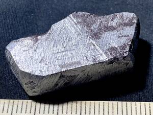 【超稀産】アルタイ隕石切片・2・27g（中国産鉱物標本）