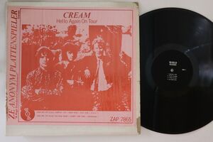 米LP Cream Hello Again On Tour ZAP7865 ZE ANOYM PLATTENSPIELER /00260