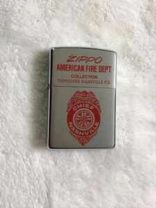 ZIPPO ジッポー　オイルライター　AMERICAN FIRE DEPT COLLECTION CHIEF NASHVILLE 1998年製　未使用品