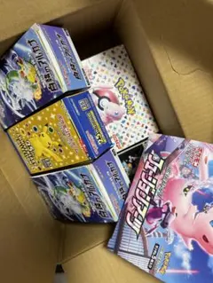 ポケモンカードゲーム まとめ売り8boxほど　レアカードも封入　ブイズなど