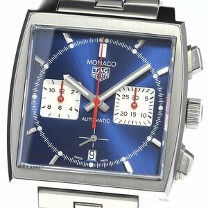 タグホイヤー TAG HEUER CBL2111-0 モナコ クロノグラフ デイト 自動巻き メンズ 美品 箱付き_793988