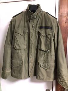 M-65 フィールドジャケット ミリタリージャケット ヴィンテージ 米軍 実物 MEDIUM SHORT 3rd ブラスジップ M-S ミディアム