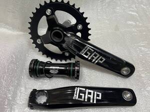 FSA GRAVITY Gap MTB 幅 83mm BB付 クランクセット 36T 170mm