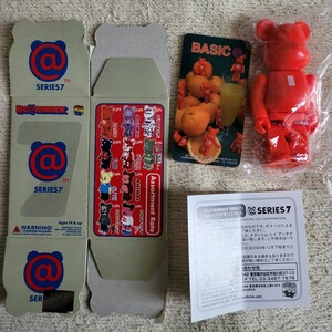 series7 BASIC I BE@RBRICK 100% MEDICOM TOY シリーズ7 ベーシック ベアブリック メディコムトイ