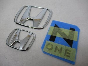 【即決有】 ホンダ N-ONE N-BOX JG1 JG2 JF3 JF4 純正 NONE フロント リア エンブレム 3点 75700-TA0-A000 75701-TL4-G000 (n099666)