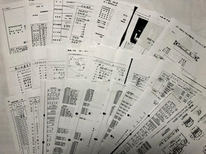 12A→13B(NA キャブ）　E-SA22C　RX7　NO.56　作成済改造申請書　公認書類　公認車検