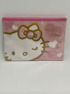 Hello　Kitty ☆ViVitix限定　ピンクリボン　キティ＆ハート☆ノートメモ　2005年