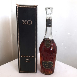 古酒 CAMUS XO COGNAC カミュ コニャック ロングネック ブランデー 700ml 未開栓 箱付