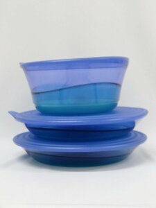 ☆中古品☆Tupperware タッパーウェア エレガンシア 1.5L×2 2.3L 3個セット