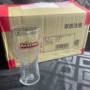● KILKENNY キルケニー ◆ ビール グラス パイントグラス【12個セット】◆ 業務用 店舗用品 居酒屋 コップ　ビアグラス　細グラス