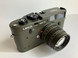 Leica M4-2 Olive ライカ　オリジナル　オリーブペイント　超希少品　未使用品