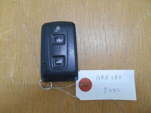 送料220円 18系 GRS180/GRS181/GRS182/GRS183 クラウン スマートキー キーレス トランクオープン 3ボタン