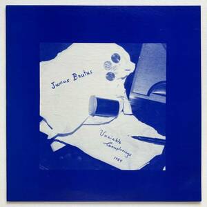 JUNIUS BRUTUS「VARIABLE COMPLEXIONS 1984」US ORIGINAL NOT ON LABEL 404050 