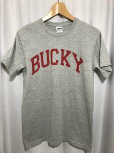 GILDAN ギルダン　プリントTシャツ　BUCKY 古着　used size S