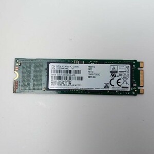 【動作確認済】SAMSUNG M.2 SSD MZ-NLN256C 256GB 使用時間 549ｈ パソコン