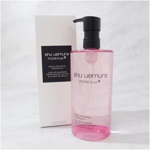 【未使用品】 shu uemura シュウウエムラ フレッシュ クリア サクラ クレンジング オイル サクラの香り 450mL ③