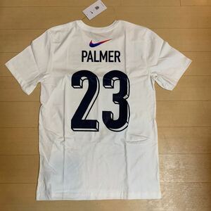 イングランド代表　パーマーネーム入り　インポートSサイズ　Nike England Team Crest T-Shirt - White 2024-2025　PALMER　チェルシー