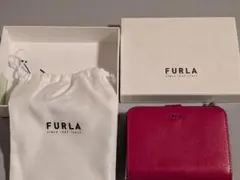 FURLA ピンク 二つ折り財布 箱付き 新品 未使用