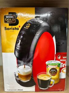 1円スタート NESCAFE ネスカフェ Barista バリスタ ゴールドブレンド コーヒーメーカー レッド PM9631 未使用品 動作未確認 通電未確認