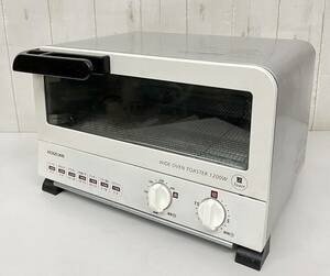 家電 調理器具 ＊KOIZUMI コイズミ 小泉成器 ＊WIDE OVEN TOASTER オーブントースター ＊AC100V 1200W ＊ホワイト KOS-1204 2020年製 