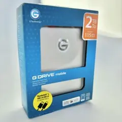 【新品未使用 未開封】G-DRIVE 2TB 外付けハードディスク