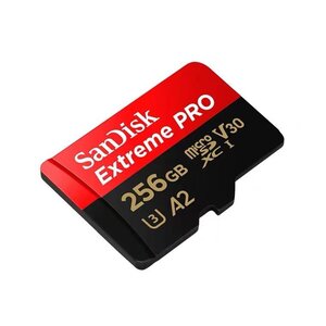 256GB　Sandisk black マイクロ SD カード　