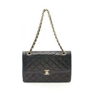 シャネル ブランドオフ CHANEL ラムスキン（羊革） ショルダーバッグ ラムスキン 中古 レディース