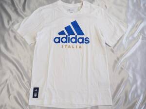 送料185円～新品◆adidas◆アディダス◆イタリア代表 2023 DNA グラフィックTシャツ◆白◆XL