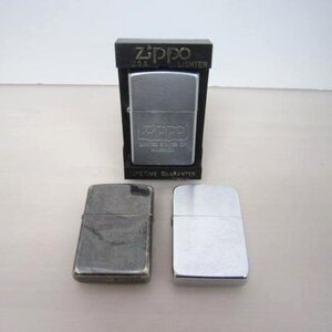 [迅速対応]☆ジャンク☆ Zippo ジッポー ライター まとめ売り 3個セット 無地/火花なし/UMITED STATES OF AMERICA 喫煙具 現状品 331-G7